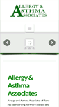 Mobile Screenshot of allergyasthmareno.com